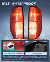 Nilight Taillight Assembly Compatible with 2005 2006 2007 2008 2009 2010 2011 2012 2013 2014 2015 2016 2017 2018 2019 2020 2021 Nissan Frontier and 2009-2012 Suzuki Equator Driver and Passenger Side, view 4