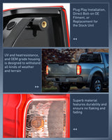 Nilight Taillight Assembly Compatible with 2005 2006 2007 2008 2009 2010 2011 2012 2013 2014 2015 2016 2017 2018 2019 2020 2021 Nissan Frontier and 2009-2012 Suzuki Equator Driver and Passenger Side, view 5