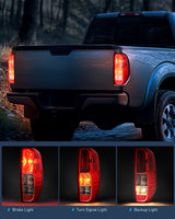 Nilight Taillight Assembly Compatible with 2005 2006 2007 2008 2009 2010 2011 2012 2013 2014 2015 2016 2017 2018 2019 2020 2021 Nissan Frontier and 2009-2012 Suzuki Equator Right Passenger Side, view 3