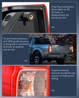 Nilight Taillight Assembly Compatible with 2005 2006 2007 2008 2009 2010 2011 2012 2013 2014 2015 2016 2017 2018 2019 2020 2021 Nissan Frontier and 2009-2012 Suzuki Equator Tail Light Left Driver Side, view 5