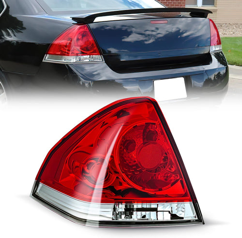 Nilight Taillight Assembly Compatible with 2006 2007 2008 2009 2010 2011 2012 2013 Chevy Impala 2014 2015 2016 Chevrolet Impala Limited Rear Tail Light Left Drive Side