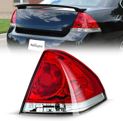 Nilight Taillight Assembly Compatible with 2006 2007 2008 2009 2010 2011 2012 2013 Chevy Impala 2014 2015 2016 Chevrolet Impala Limited Rear Tail Light Right Passenger Side
