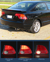 Nilight Taillight Assembly Compatible with 2006 2007 2008 Honda Civic Sedan Hybrid DX EX GX LX 4 Door Rear Lamp Replacement OE Style Passenger Side, view 3