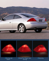 Nilight Taillight Assembly Compatible with 2006 2007 Honda Accord 4 Door Sedan Excluding Hybrid Rear Lamp Replacement OE Style Driver Side, view 3