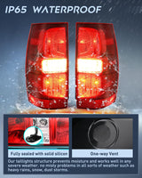 Nilight Taillight Assembly Compatible With 2007 2008 2009 2010 2011 2012 2013 2014 Chevy Chevrolet Tahoe Suburban Tail Lights Rear Lamps Replacement Driver and Passenger Side Red, view 3