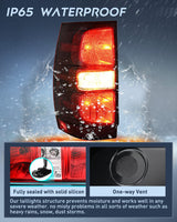 Nilight Taillight Assembly Compatible With 2007 2008 2009 2010 2011 2012 2013 2014 Chevy Chevrolet Tahoe Suburban Tail Lights Rear Lamps Replacement Driver Dark Red, view 3