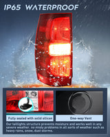 Nilight Taillight Assembly Compatible With 2007 2008 2009 2010 2011 2012 2013 2014 Chevy Chevrolet Tahoe Suburban Tail Lights Rear Lamps Replacement Driver Side Red, view 6