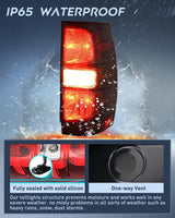 Nilight Taillight Assembly Compatible With 2007 2008 2009 2010 2011 2012 2013 2014 Chevy Chevrolet Tahoe Suburban Tail Lights Rear Lamps Replacement Passenger Side Dark Red, view 4