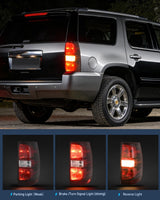 Nilight Taillight Assembly Compatible With 2007 2008 2009 2010 2011 2012 2013 2014 Chevy Chevrolet Tahoe Suburban Tail Lights Rear Lamps Replacement Passenger Side Dark Red, view 5