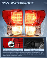 Nilight Taillight Assembly Compatible with 2007 2008 2009 2010 2011 2012 2013 Toyota Tundra Rear Tail Light Lamp Replacement OE Style Driver and Passenger Side, view 5
