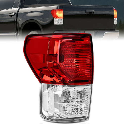 Nilight Taillight Assembly Compatible with 2007 2008 2009 2010 2011 2012 2013 Toyota Tundra Rear Tail Light Lamp Replacement OE Style Left Driver Side