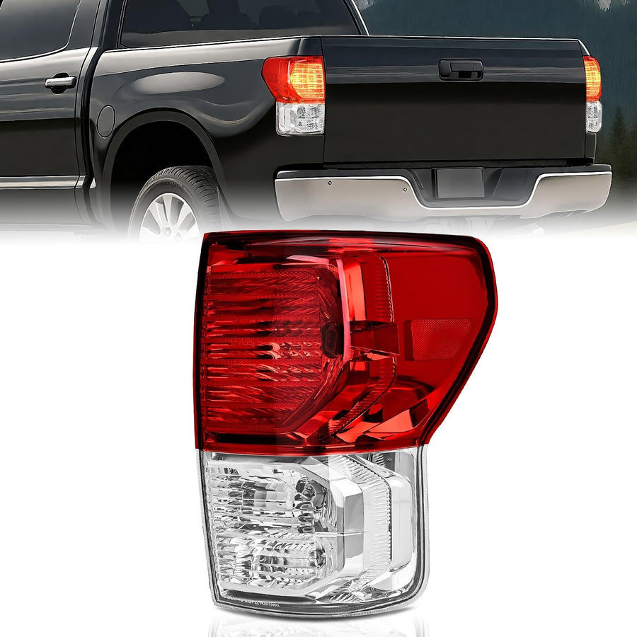 Nilight Taillight Assembly Compatible with 2007 2008 2009 2010 2011 2012 2013 Toyota Tundra Rear Tail Light Lamp Replacement OE Style Right Passenger Side