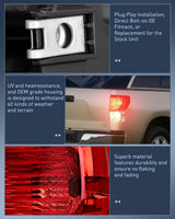 Nilight Taillight Assembly Compatible with 2007 2008 2009 2010 2011 2012 2013 Toyota Tundra Rear Tail Light Lamp Replacement OE Style Right Passenger Side, view 6