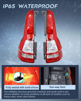 Nilight Taillight Assembly Compatible with 2007 2008 2009 2010 2011 Honda CR-V Tail Light OE Style Rear Lamp Replacement Driver and Passenger Side, view 6