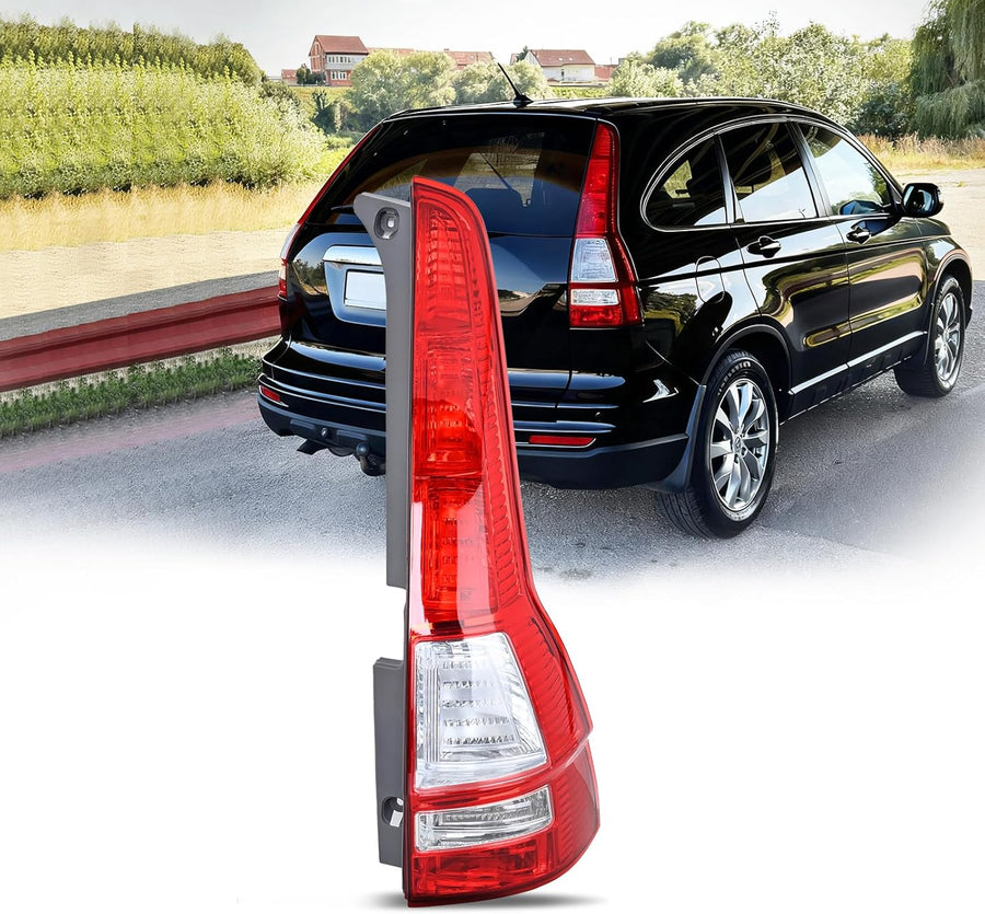 Nilight Taillight Assembly Compatible with 2007 2008 2009 2010 2011 Honda CR-V Tail Light OE Style Rear Lamp Replacement Passenger Side
