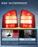 Nilight Taillight Assembly Compatible with 2007 2008 2009 2010 Jeep Compass Tail Light OE Style Rear Lamp Replacement Driver and Passenger Side, view 4