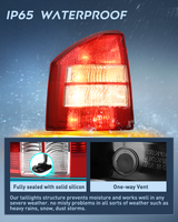 Nilight Taillight Assembly Compatible with 2007 2008 2009 2010 Jeep Compass Tail Light OE Style Rear Lamp Replacement Driver Side, view 4