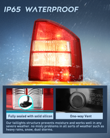 Nilight Taillight Assembly Compatible with 2007 2008 2009 2010 Jeep Compass Tail Light OE Style Rear Lamp Replacement Passenger Side, view 4