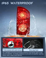 Nilight Taillight Assembly Compatible with 2007 2008 Dodge Ram 1500 2007 2008 2009 Dodge Ram 2500 3500 Rear Lamp Replacement OE Style Passenger Side Red Lens, view 4