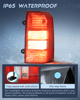 Nilight Taillight Assembly Compatible with 2008 2009 2010 2011 2012 2013 2014 2015 2016 2017 Jeep Patriot Tail Light OE Style Rear Lamp Replacement Passenger Side w/Bulbs, view 4