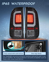 Nilight Taillight Assembly Compatible with 2008 2009 2010 2011 2012 2013 2014 2015 2016 Ford F250 F350 F450 Super Duty Incandescent Type Upgrade LED Tube Tail Lights Rear Brake Lamps, view 4