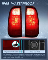 Nilight Taillight Assembly Compatible with 2008 2009 2010 2011 2012 2013 2014 2015 2016 Ford F250 F350 F450 Super Duty Rear Tail Light Lamp Replacement OE Style Driver and Passenger Side Dark Red, view 4