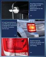 Nilight Taillight Assembly Compatible with 2008 2009 2010 2011 2012 Ford Escape Tail Lights Rear Lamp Replacement OE Style Driver Side, view 5