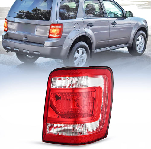 Nilight Taillight Assembly Compatible with 2008 2009 2010 2011 2012 Ford Escape Tail Lights Rear Lamp Replacement OE Style Passenger Side