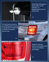Nilight Taillight Assembly Compatible with 2008 2009 2010 2011 2012 Ford Escape Tail Lights Rear Lamp Replacement OE Style Passenger Side, view 5