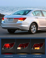 Nilight Taillight Assembly Compatible with 2008 2009 2010 2011 2012 Honda Accord Sedan Tail Lights Rear Lamp Replacement OE Style Passenger Side w/Bulbs, view 4