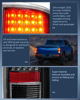 Nilight Taillight Assembly Compatible with 2009 2010 2011 2012 2013 2014 2015 2016 2017 2018 Dodge Ram 1500 2010-2018 Ram 2500 3500 Incandescent Type Upgrade LED Tail Lights Rear Brake Lamps, view 6
