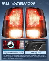 Nilight Taillight Assembly Compatible with 2009 2010 2011 2012 2013 2014 2015 2016 2017 2018 Dodge Ram 1500 2500 3500 2019 2020 2021 Classic Rear Lamp OE Style Driver Side and Passenger Side Dark Red, view 5
