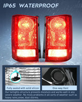 Nilight Taillight Assembly Compatible with 2009 2010 2011 2012 2013 2014 2015 Honda Pilot Red Clear Tail Lights Rear Lamp Replacement OE Style Driver and Passenger Side w/Bulbs, view 5