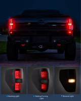 Nilight Taillight Assembly Compatible with 2009 2010 2011 2012 2013 2014 Ford F150 Incandescent Type Styleside Upgrade LED Tube tail lights; Rear Brake Lamps Smoked Lens, view 4