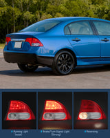 Nilight Taillight Assembly Compatible with 2009 2010 2011 Honda Civic Sedan Hybrid 4 Door Rear Lamp Replacement OE Style Passenger Side, view 5