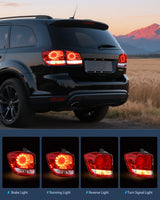 Nilight Taillight Assembly Compatible with 2011 2012 2013 2014 2015 2016 2017 2018 2019 2020 Dodge Journey Outer Tail Light Left Drive Side, view 3