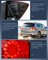 Nilight Taillight Assembly Compatible with 2011 2012 2013 2014 2015 2016 2017 2018 2019 2020 Dodge Journey Outer Tail Light Right Passenger Side, view 4