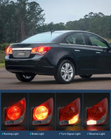 Nilight Taillight Assembly Compatible with 2011 2012 2013 2014 2015 Chevy Cruze 2016 Limited Outer Tail Light OE Style Rear Lamp Replacement Passenger Side, view 3