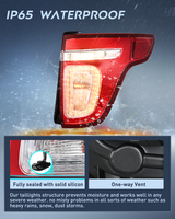 Nilight Taillight Assembly Compatible with 2011 2012 2013 2014 2015 Ford Explorer Rear Lamp Replacement OE Style LED and halogen bulbs Passenger Side, view 4
