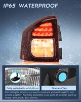Nilight Taillight Assembly Compatible with 2014 2015 2016 2017 Jeep Compass Tail Light OE Style Rear Lamp Replacement Driver Side w/Bulbs, view 5