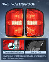 Nilight Taillight Assembly Compatible with 2014 2015 GMC Sierra 1500 | 2015 GMC Sierra 2500HD 3500HD Tail Light OE Style Rear Lamp Replacement Driver and Passenger Side, view 6