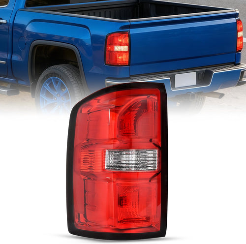 Nilight Taillight Assembly Compatible with 2014 2015 GMC Sierra 1500 | 2015 GMC Sierra 2500HD 3500HD Tail Light OE Style Rear Lamp Replacement Driver Side