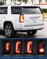 Nilight Taillight Assembly Compatible with 2015 2016 2017 2018 2019 2020 GMC Yukon and Yukon XL 2015-2018 submodel Denali SLE SLT LED Type Tail Lights Rear Lamp Replacement Driver Side, view 3