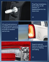 Nilight Taillight Assembly Compatible with 2015 2016 2017 2018 2019 2020 GMC Yukon and Yukon XL 2015-2018 submodel Denali SLE SLT LED Type Tail Lights Rear Lamp Replacement Passenger Side, view 5