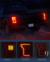 Nilight Taillight Assembly Compatible with 2015 2016 2017 Ford F150 F-150 Rear Tail Light with LED and Blind Spot System Lamp Replacement OE Style Radar Module NOT Included Passenger Side, view 4