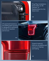 Nilight Taillight Assembly Compatible with 2015 2016 2017 Ford F150 Rear Tail Light with Blind Spot Lamp Replacement LED OE Style Module NOT Included Drive and Passenger Side, view 6