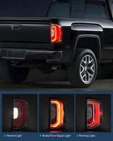 Nilight Taillight Assembly Compatible with 2016 2017 2018 GMC Sierra 1500 Tail Light with LED Type OE Style Rear Lamp Replacement Passenger Side, view 4