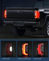 Nilight Taillight Assembly Compatible with 2016 2017 2018 GMC Sierra Tail Light with LED Type OE Style Rear Lamp Replacement Driver and Passenger Side, view 4