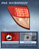 Nilight Taillight Assembly Compatible with 2016 2017 2018 Honda HRV Red Pink Tail Light OE Style Rear Outer Lamp Replacement Driver Side, view 4