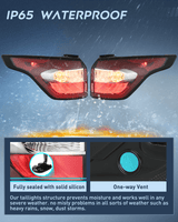 Nilight Taillight Assembly Compatible with 2017 2018 2019 Ford Escape Kuga Outer Rear Lamp Replacement OE Style LED and halogen bulbs Driver Side Passenger, view 5